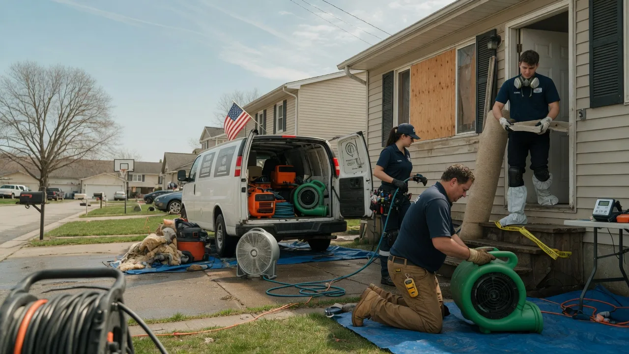 Water Damage Restoration in Maine near me